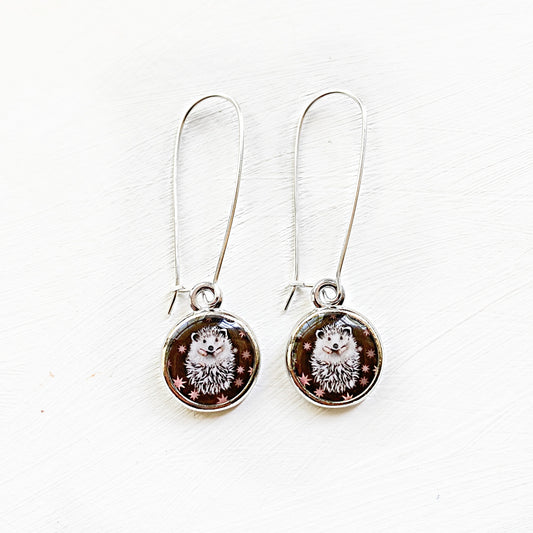 Seed & Sky Hedgehog Earrings