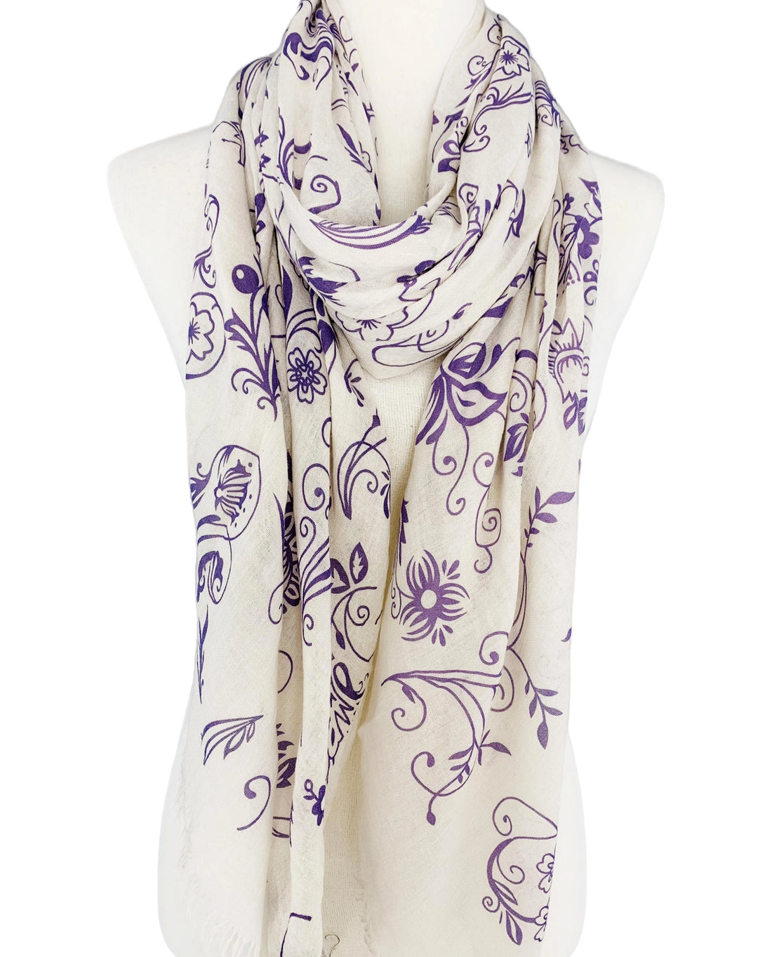 Floral Paisley Scarf