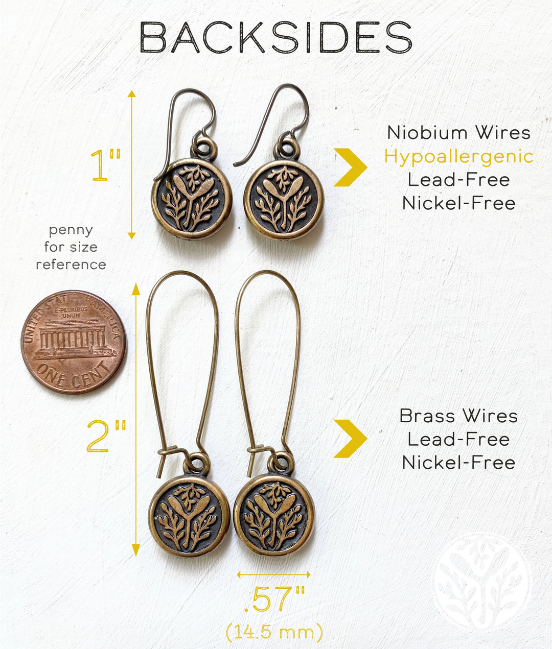 Seed & Sky 'Tiger' Earrings