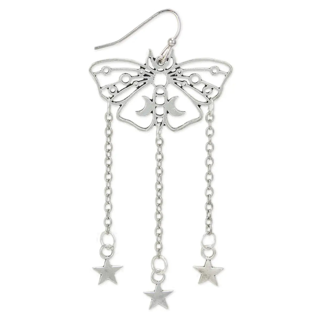 Moth + Star Dangles