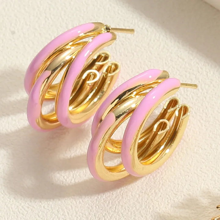 Candy Coated Hoops