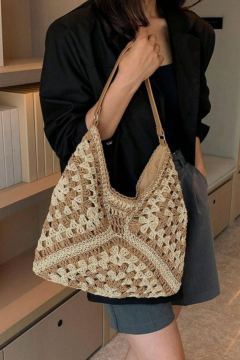 Crochet Hobo Bag