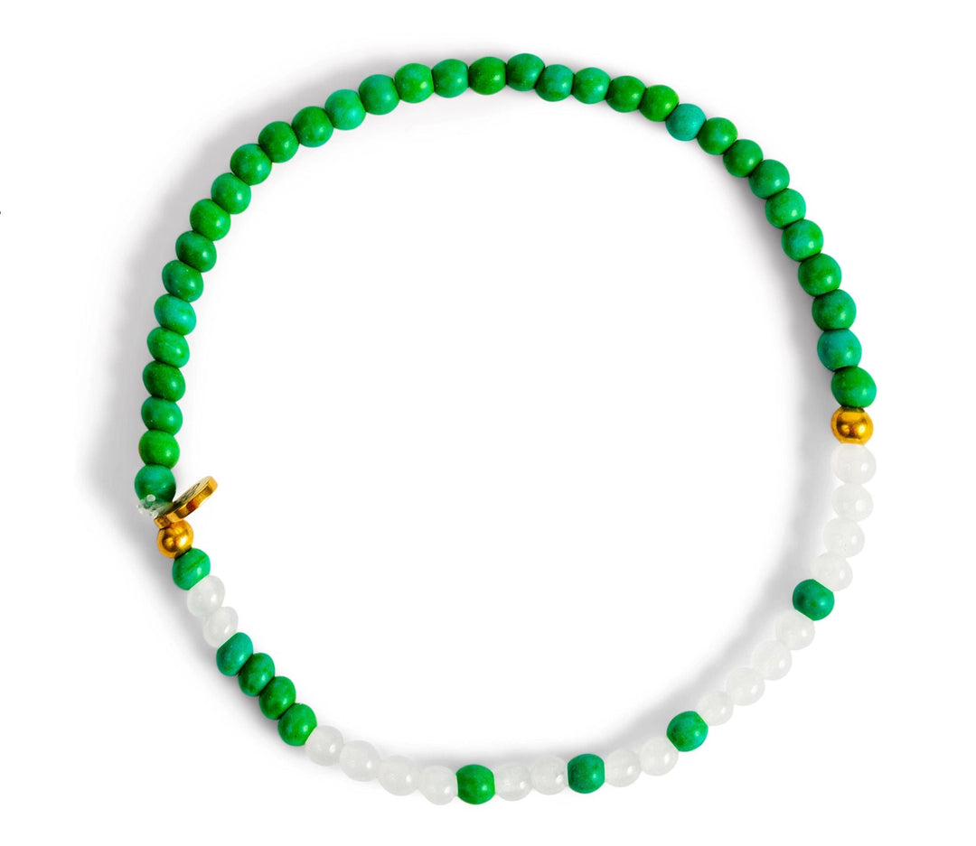 Morse Code Bracelet - LUCKY