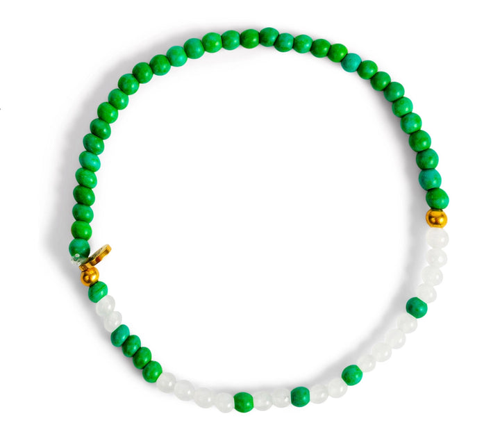 Morse Code Bracelet - LUCKY