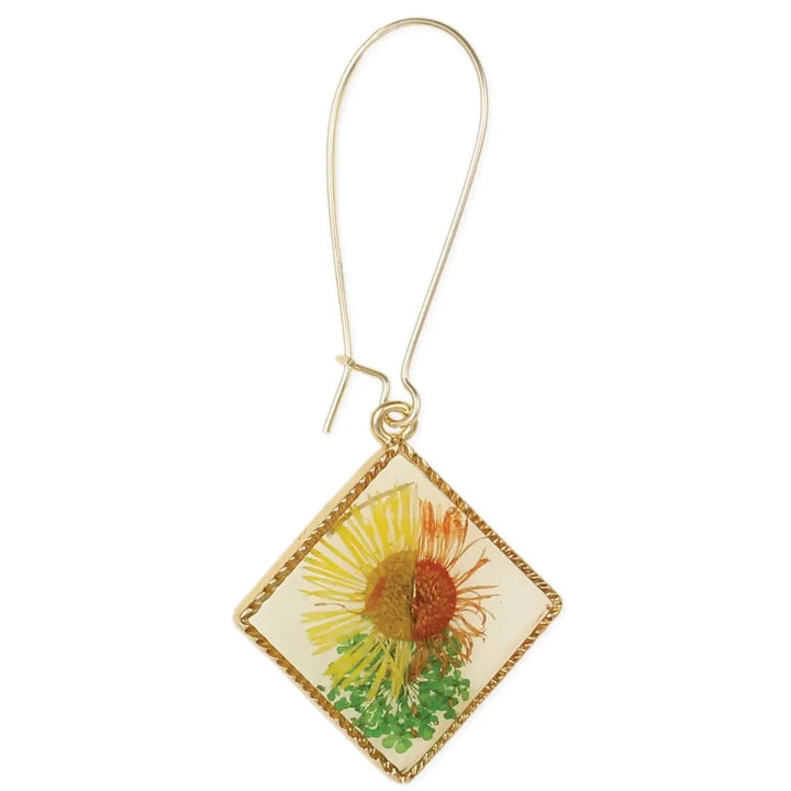 Pressed Flowers Earring Collection
