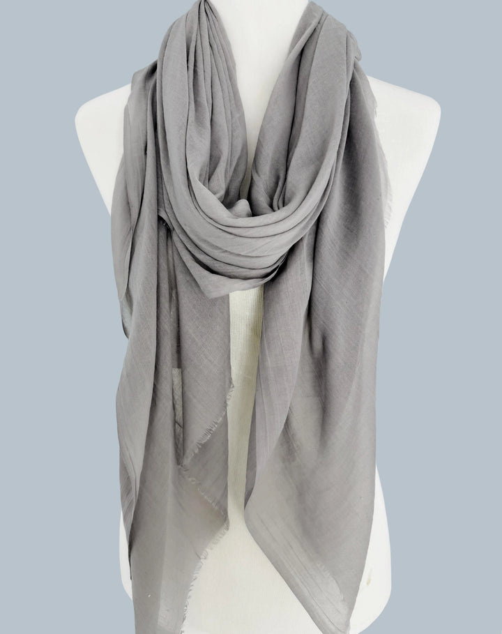 Lightweight Solid Color Scarf