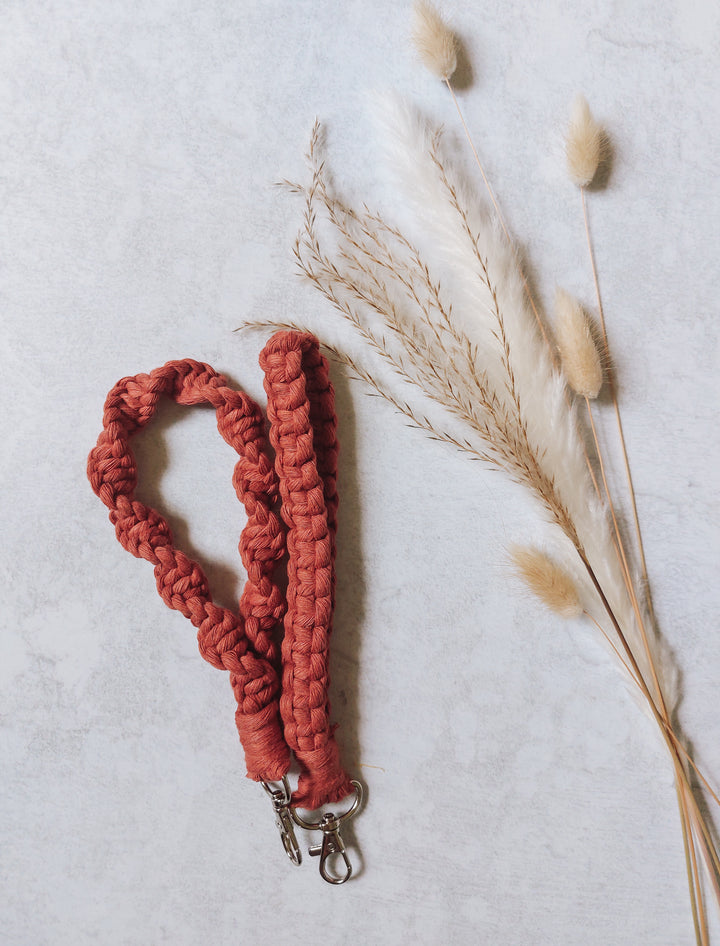 Macramé Wristlet - Fall Colors