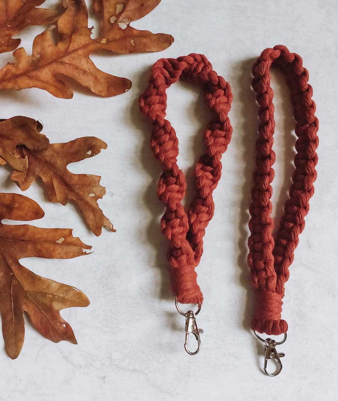 Macramé Wristlet - Fall Colors