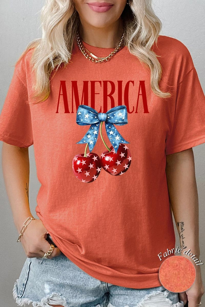 American Cherries Short Sleeve Tee