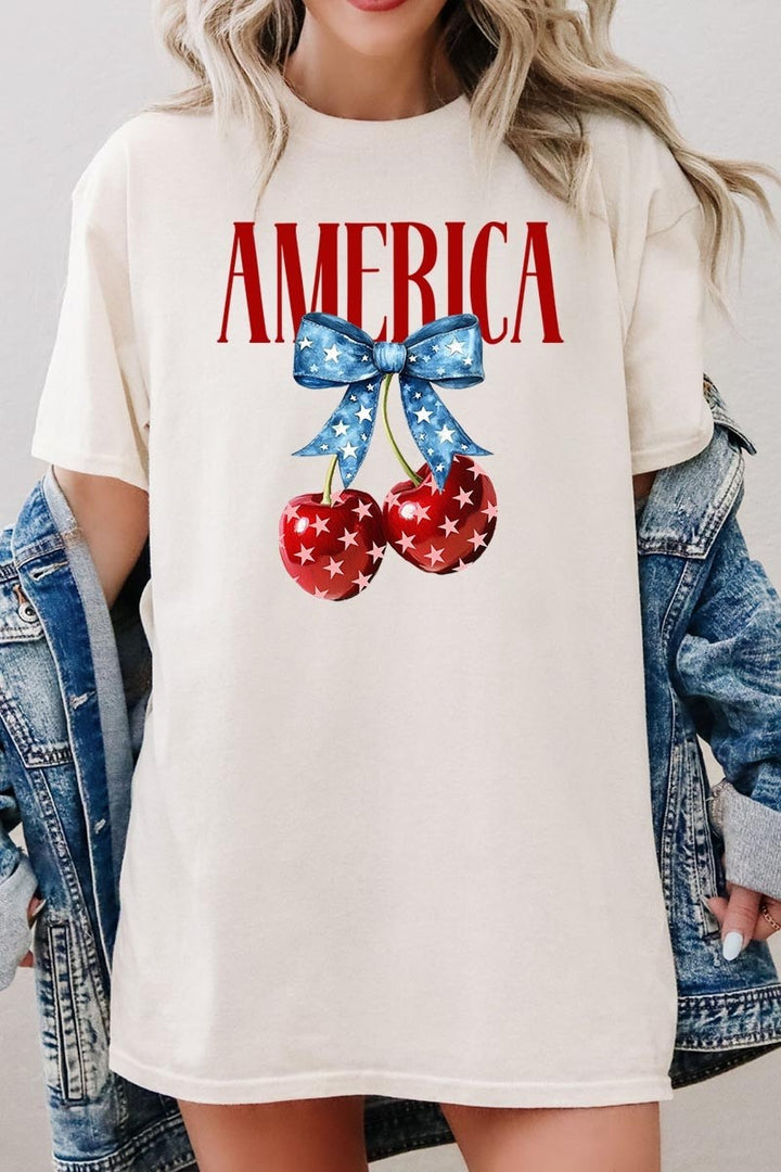 American Cherries Short Sleeve Tee