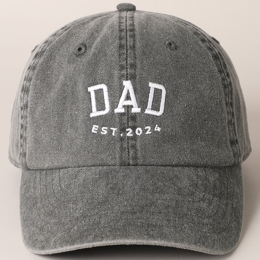 DAD 2024 Embroidered Baseball Cap