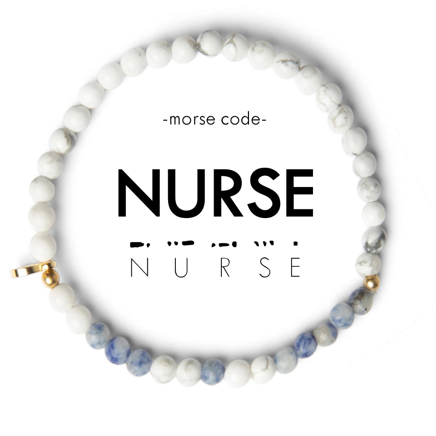 Morse Code Bracelet - NURSE
