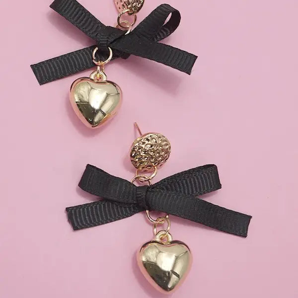 Heart + Ribbon Drops
