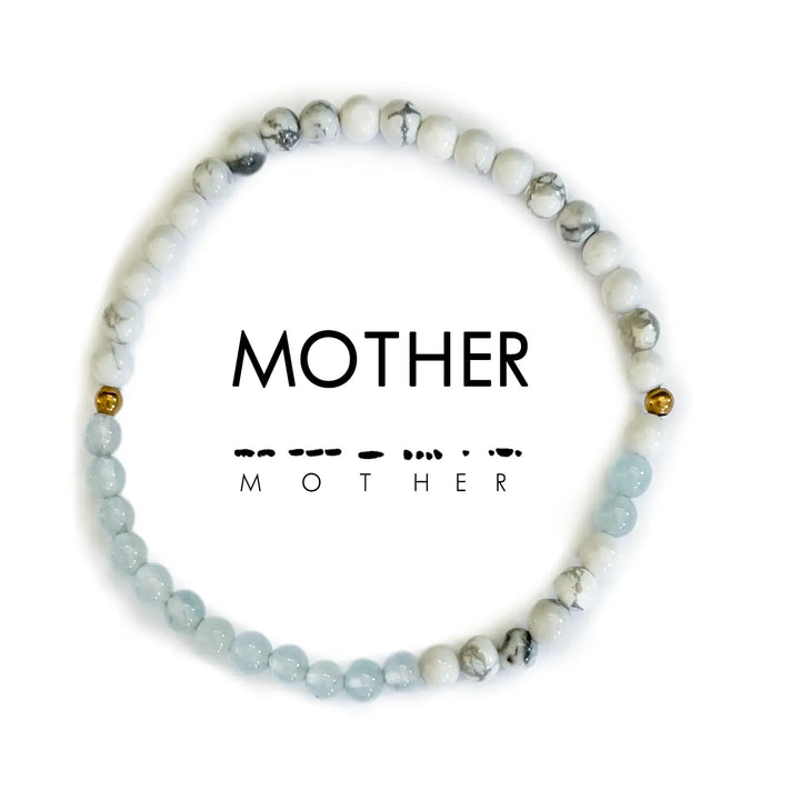 Morse Code Bracelet - MOTHER