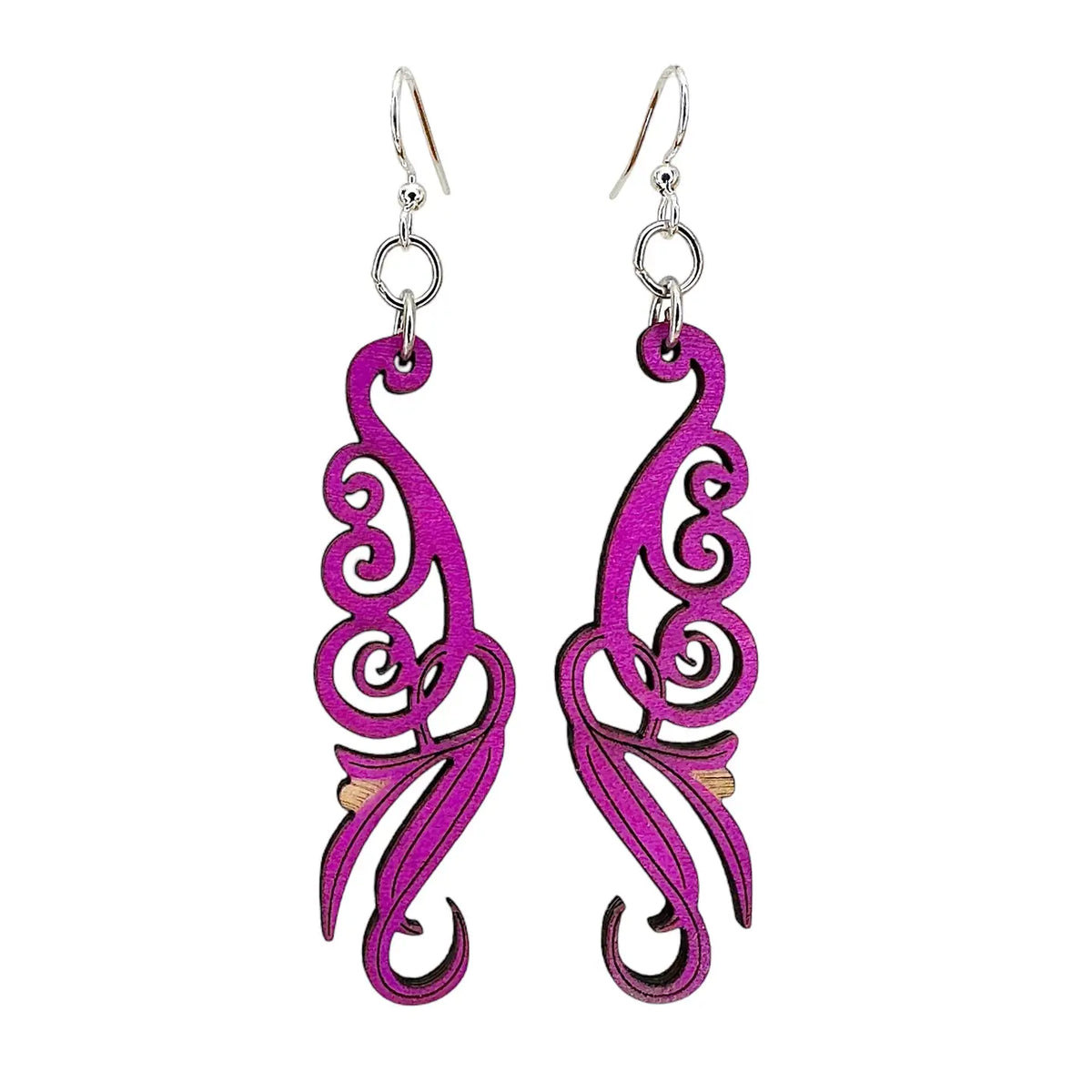 Flowering Scroll Earring
