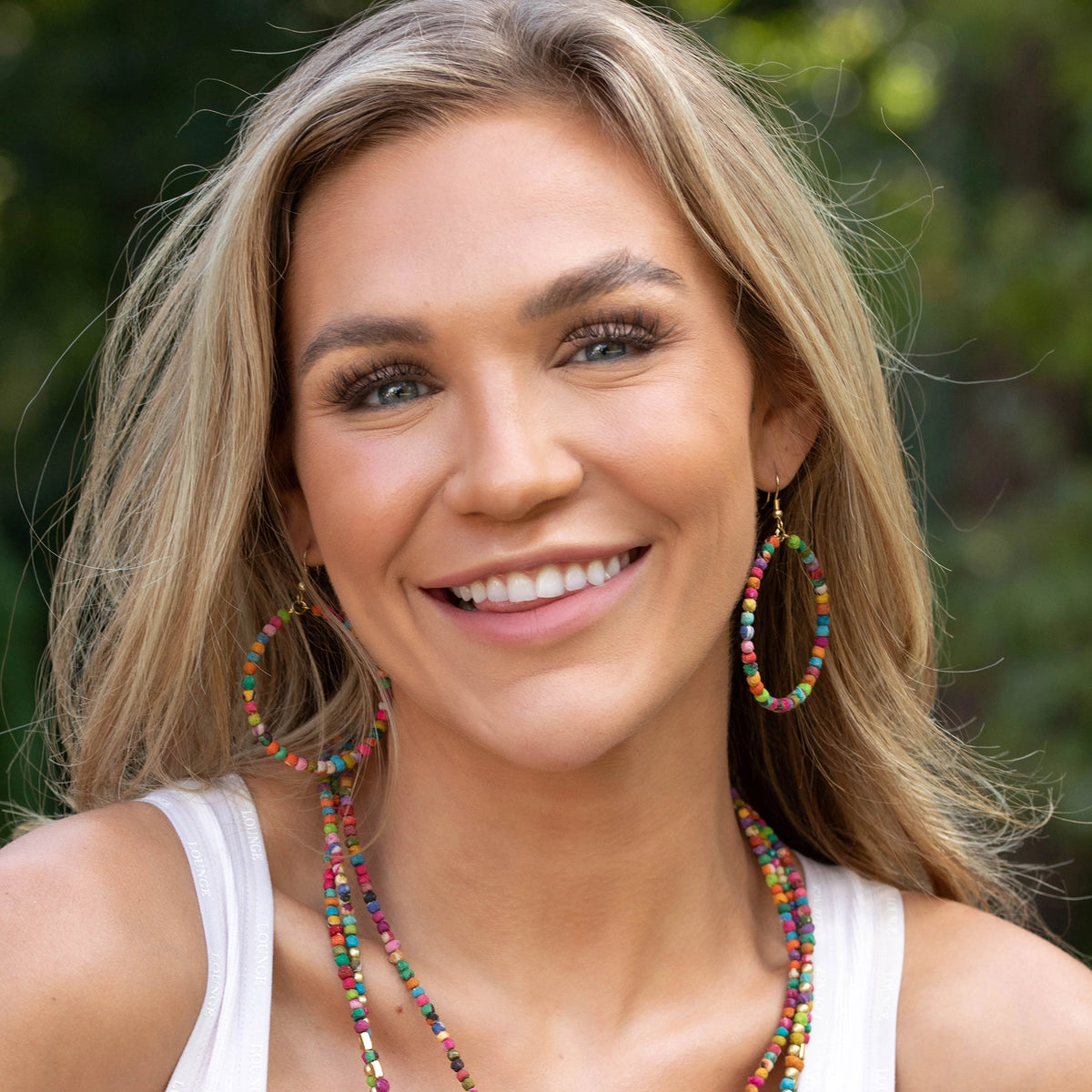 Aasha Large Hoop Earrings