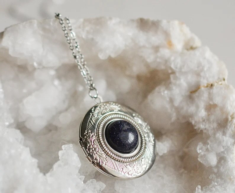 Livin' Freely Gemstone Locket