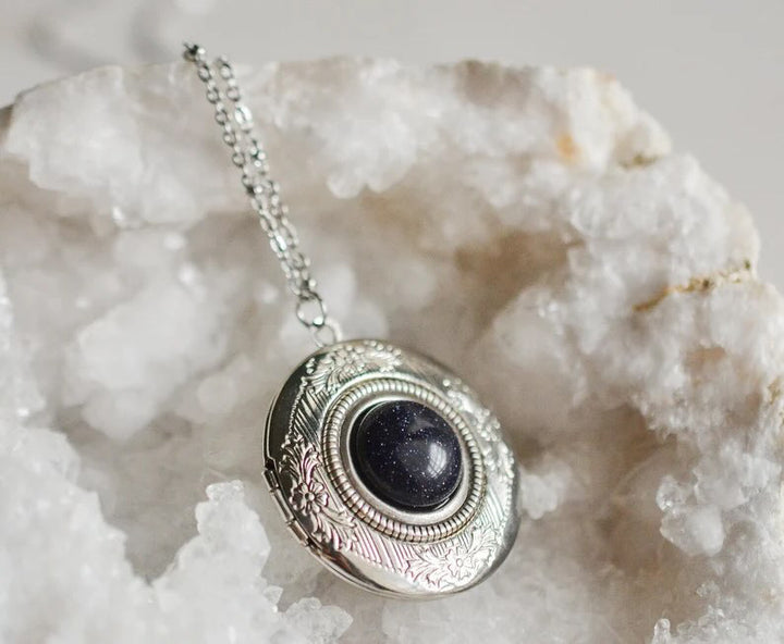 Livin' Freely Gemstone Locket