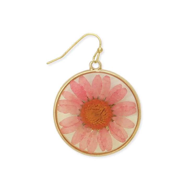 Pressed Flowers Earring Collection