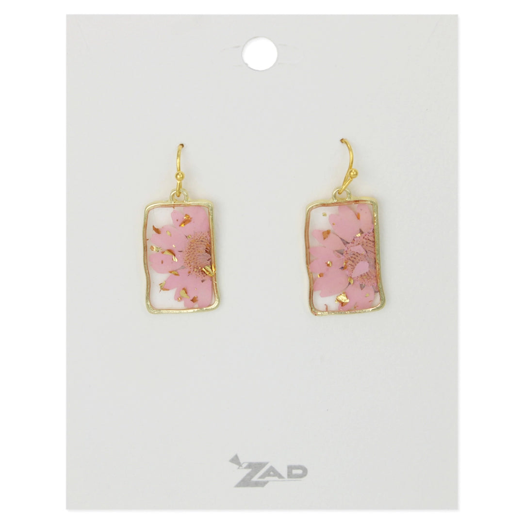 Pressed Flowers Earring Collection