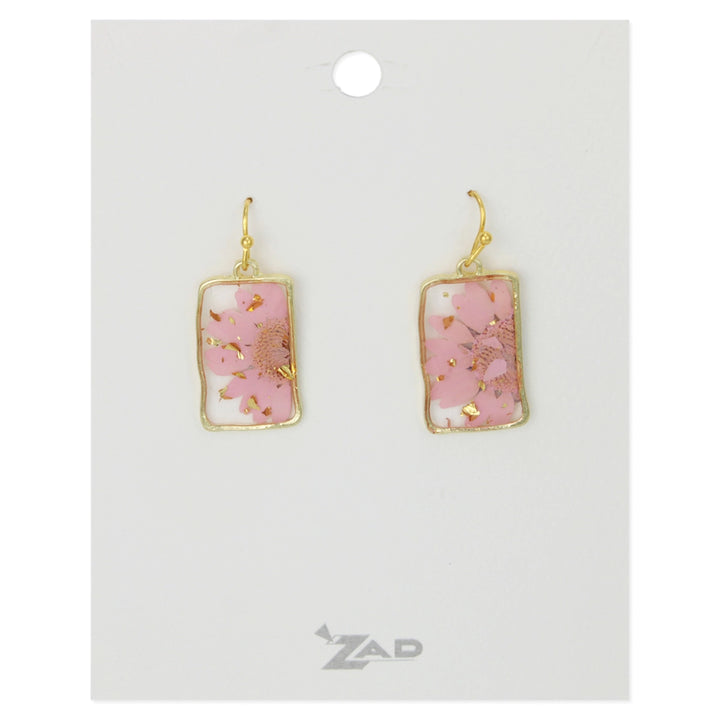 Pressed Flowers Earring Collection