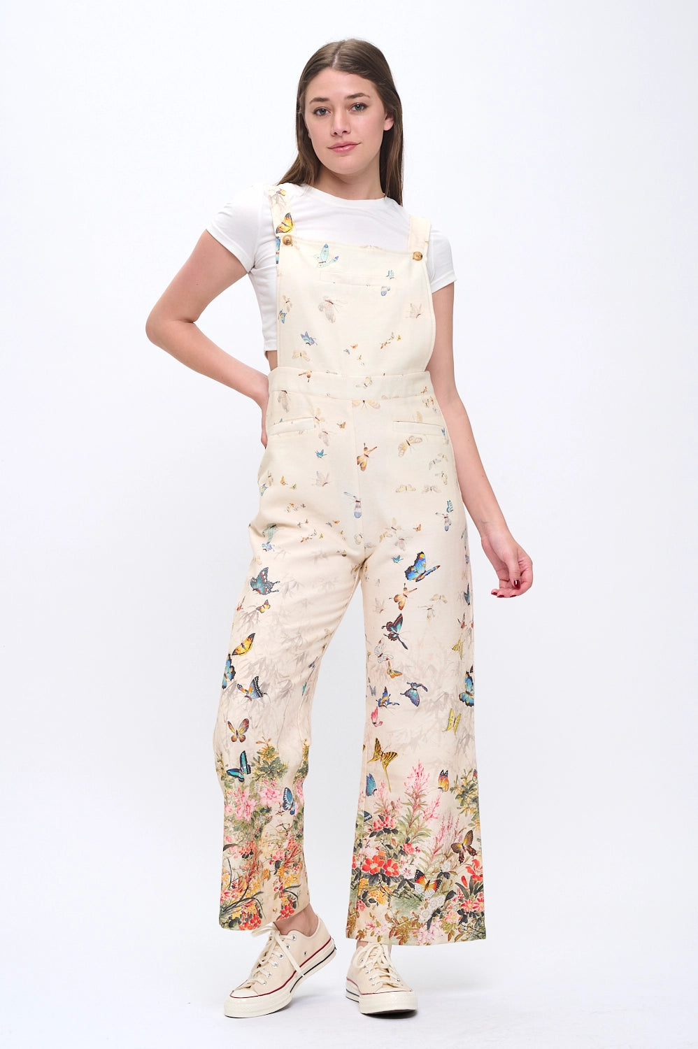 Butterflies Print Overall