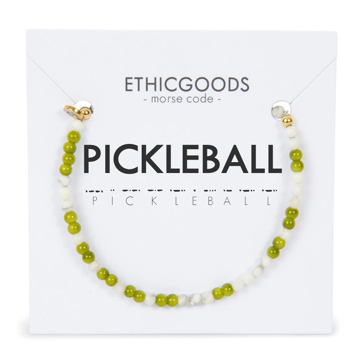 Morse Code Bracelet - PICKLEBALL