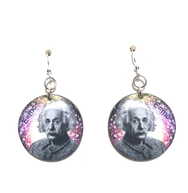 E = mc2 Earrings