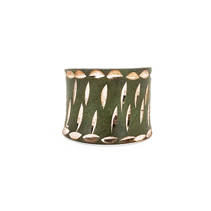 Anju New Copper Patina Cuff Ring