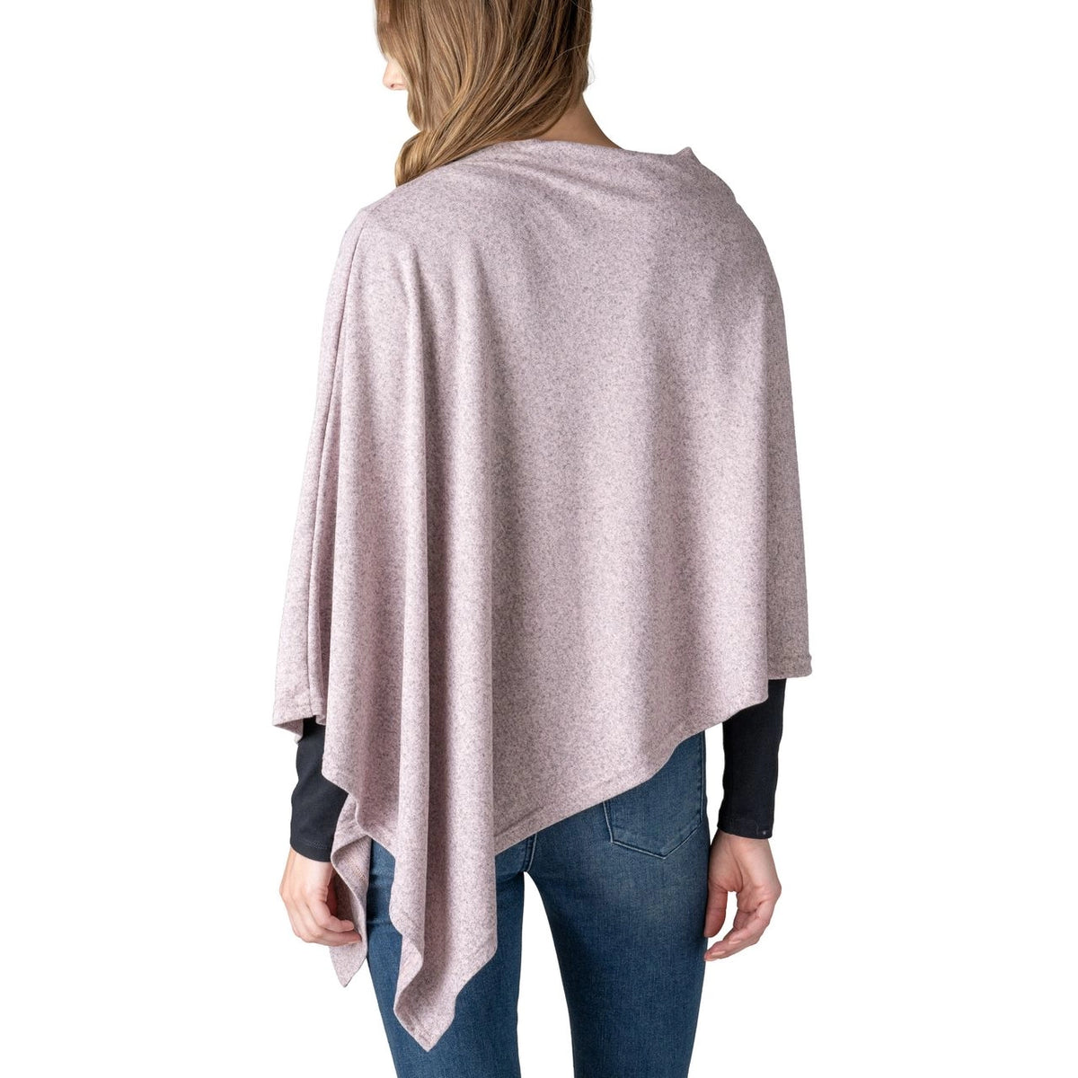 Diagonal Cut Carolina Poncho