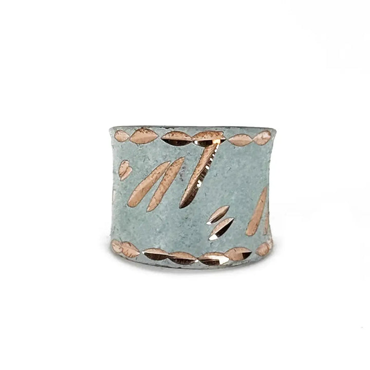 Anju New Copper Patina Cuff Ring