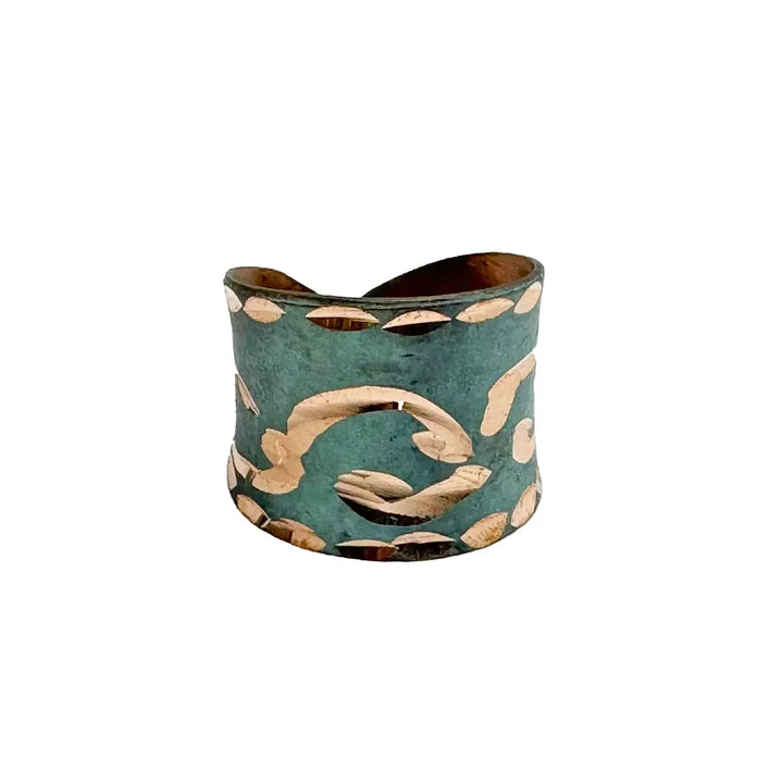 Anju New Copper Patina Cuff Ring
