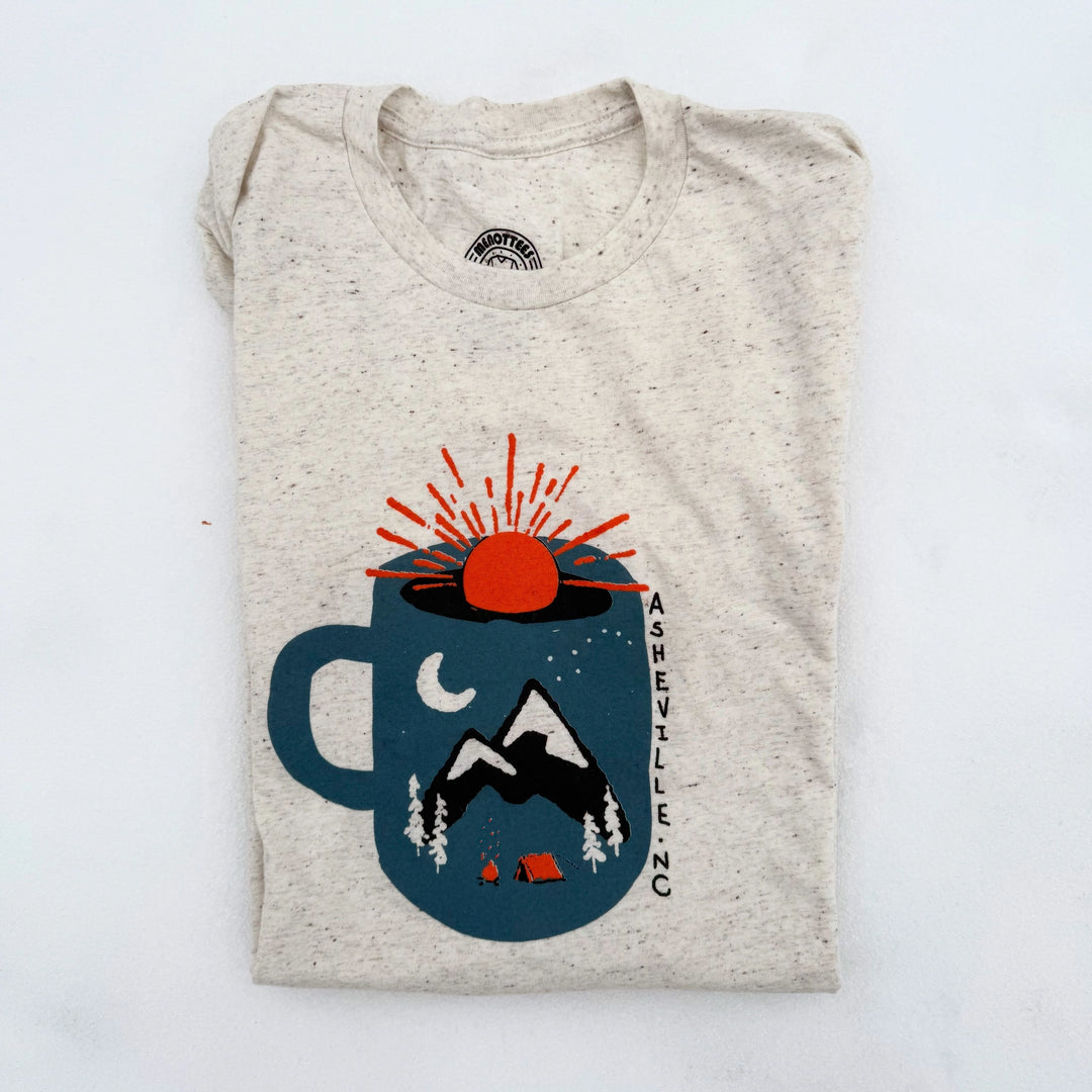 Wake Up Asheville Tee