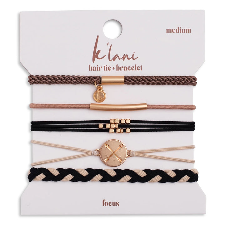 Athleisure Bracelet + Hair Tie Set