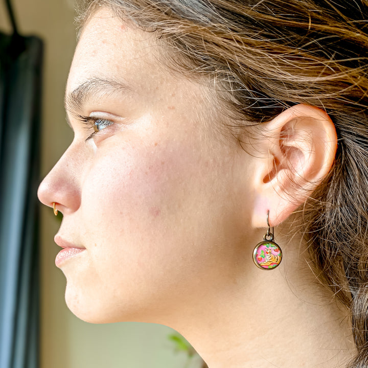 Seed & Sky 'Tiger' Earrings