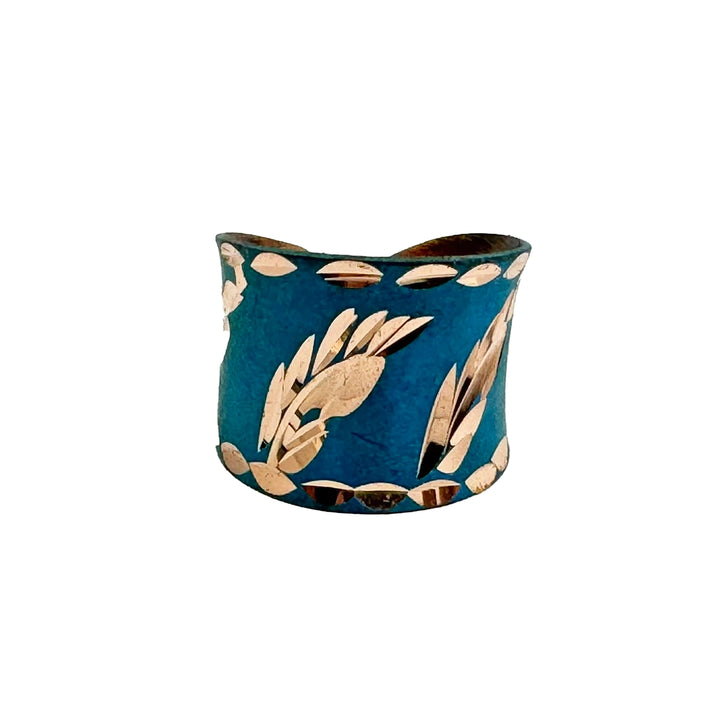 Anju New Copper Patina Cuff Ring