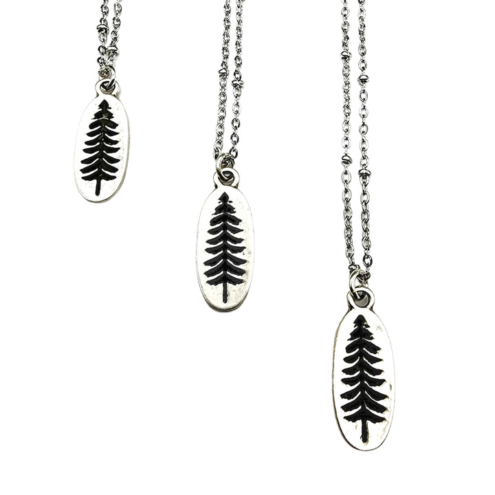 Forest Necklace - Antique Silver