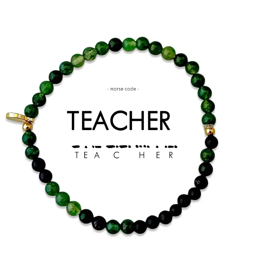 Morse Code Bracelet - TEACHER