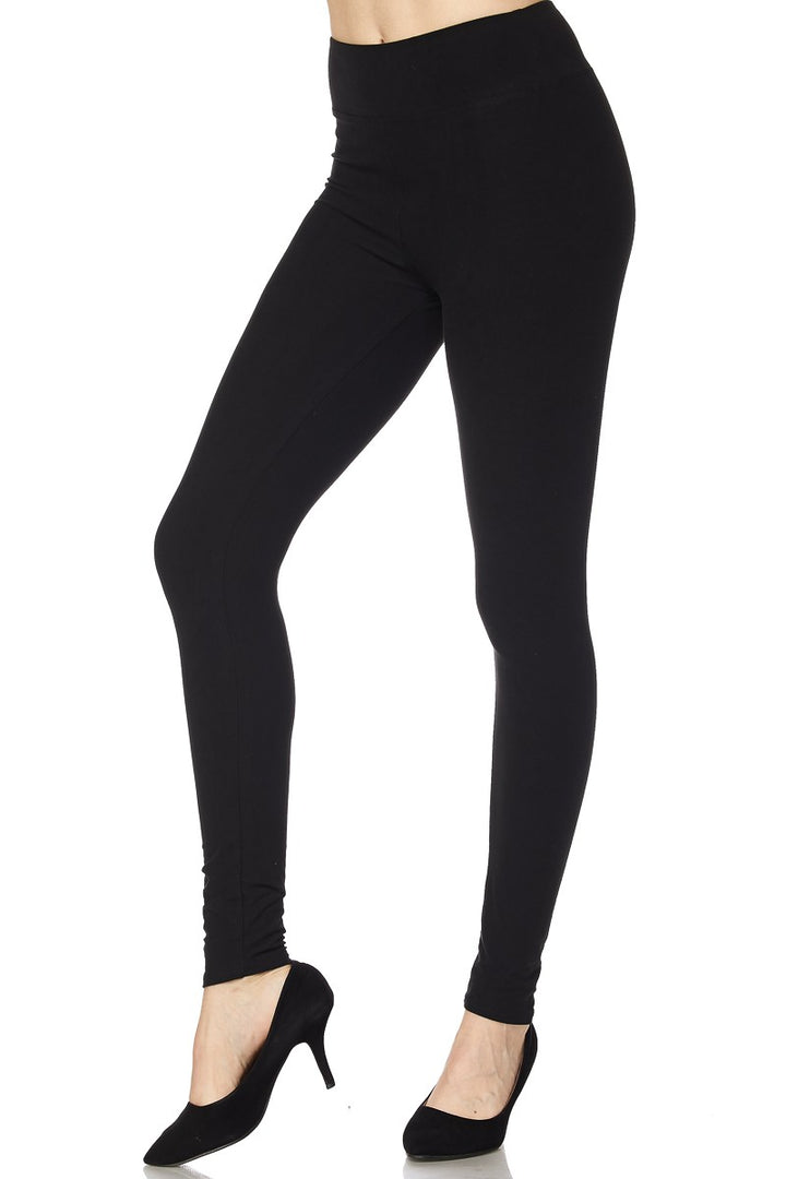 Solid Color Brushed Legging
