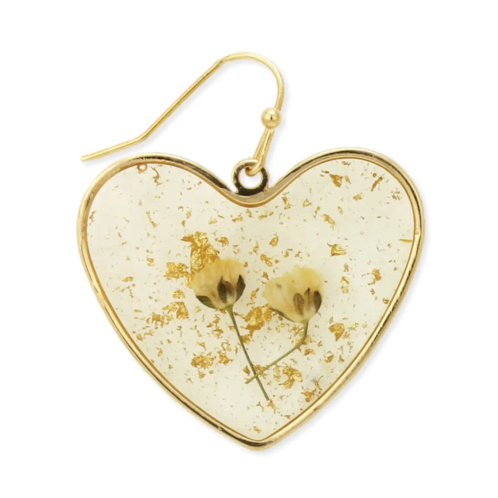 Pressed Flowers Earring Collection