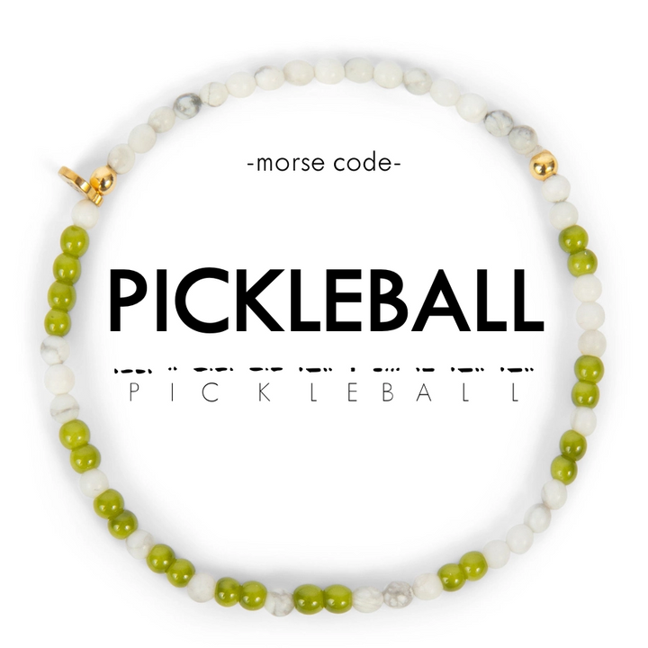 Morse Code Bracelet - PICKLEBALL