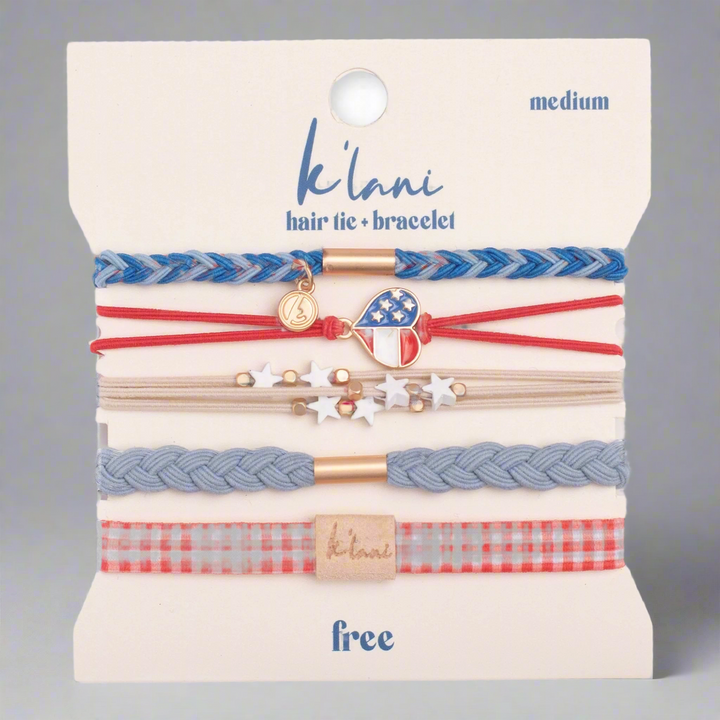 Athleisure Bracelet + Hair Tie Set