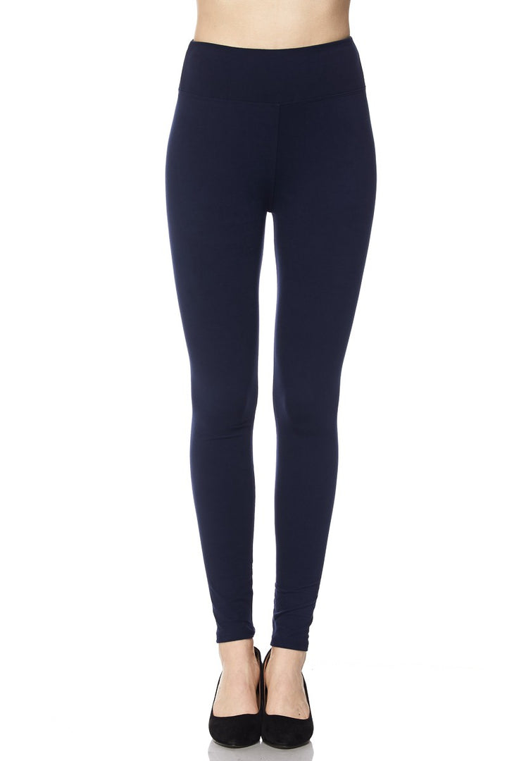 Solid Color Brushed Legging