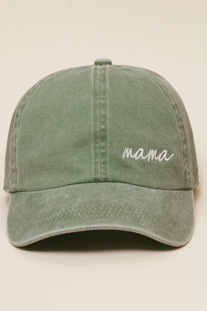 'Mama' Embroidered Baseball Cap
