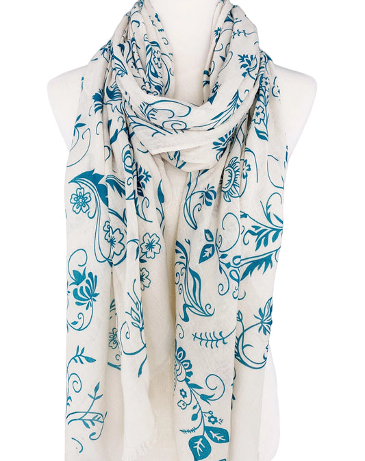Floral Paisley Scarf