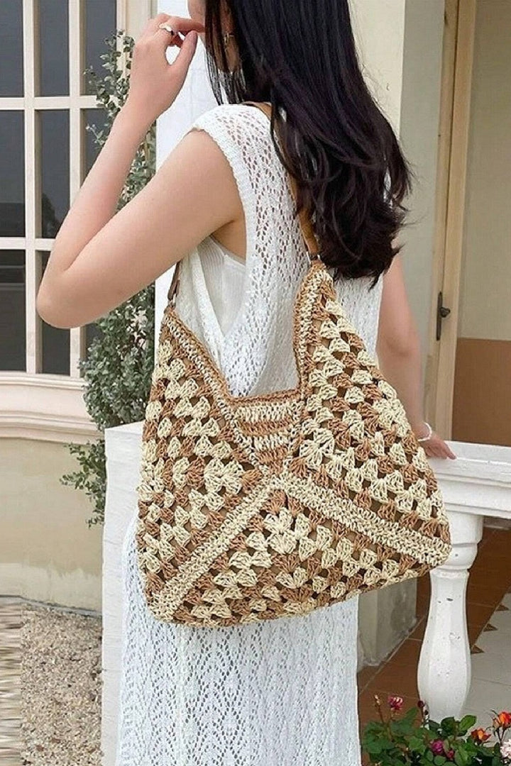Crochet Hobo Bag
