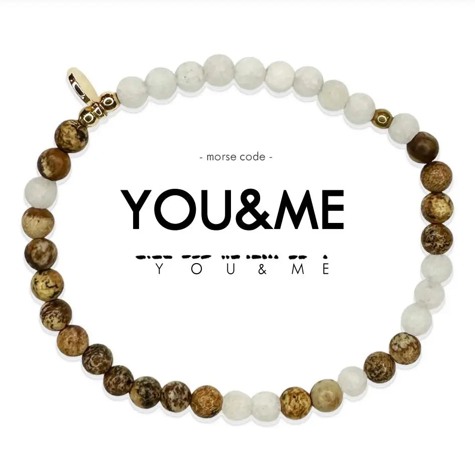 Morse Code Bracelet - YOU&ME