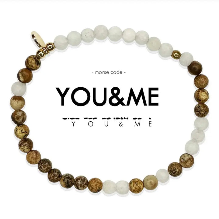 Morse Code Bracelet - YOU&ME