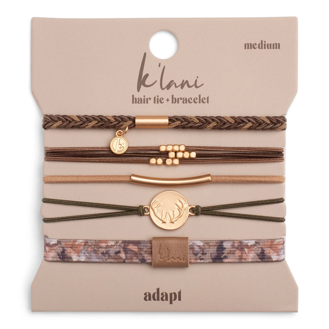 Athleisure Bracelet + Hair Tie Set