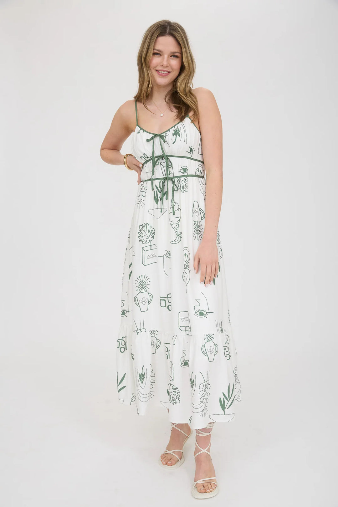 Doodle Print Dress